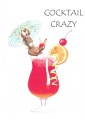 TRISH WILLIAMS GREETINGS CARD - COCKTAIL CRAZY